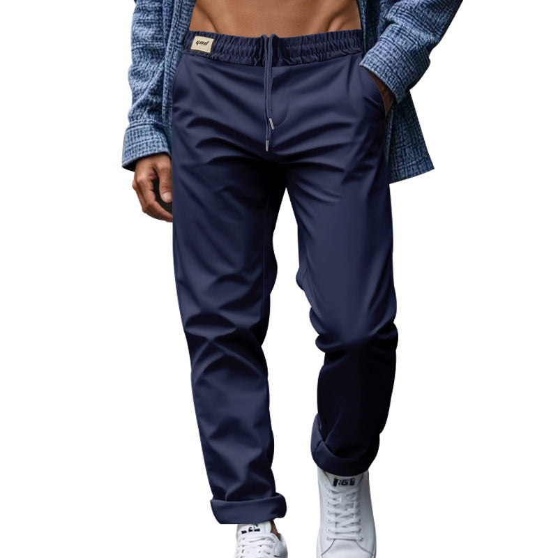 Pantalon homme décontracté à taille réglable – Tissu léger et séchage rapide