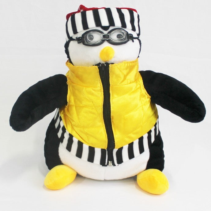 Peluche Pingouin Hugsy – Le Doudou de Joey pour Petits et Grands Fans