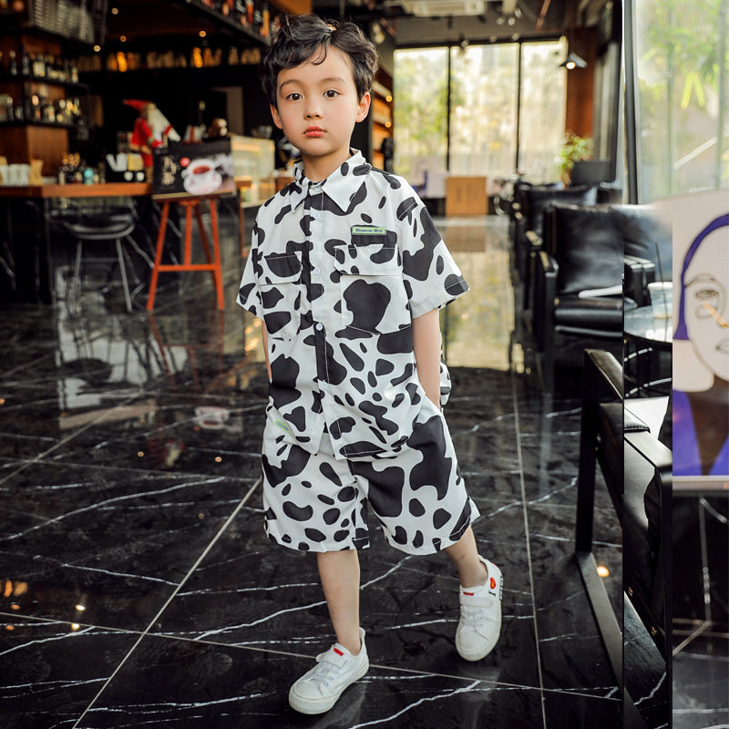 Ensemble été garçon style coréen – Little Devil