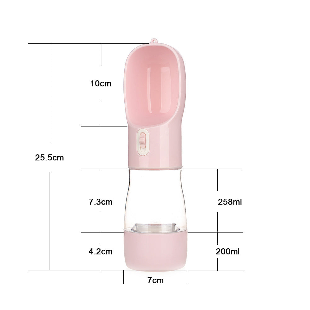 Gourde d’eau portable pour chien – Distributeur de voyage