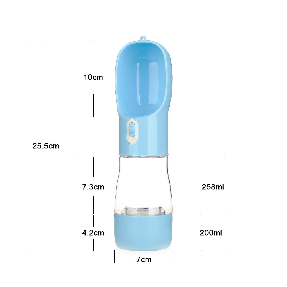 Gourde d’eau portable pour chien – Distributeur de voyage