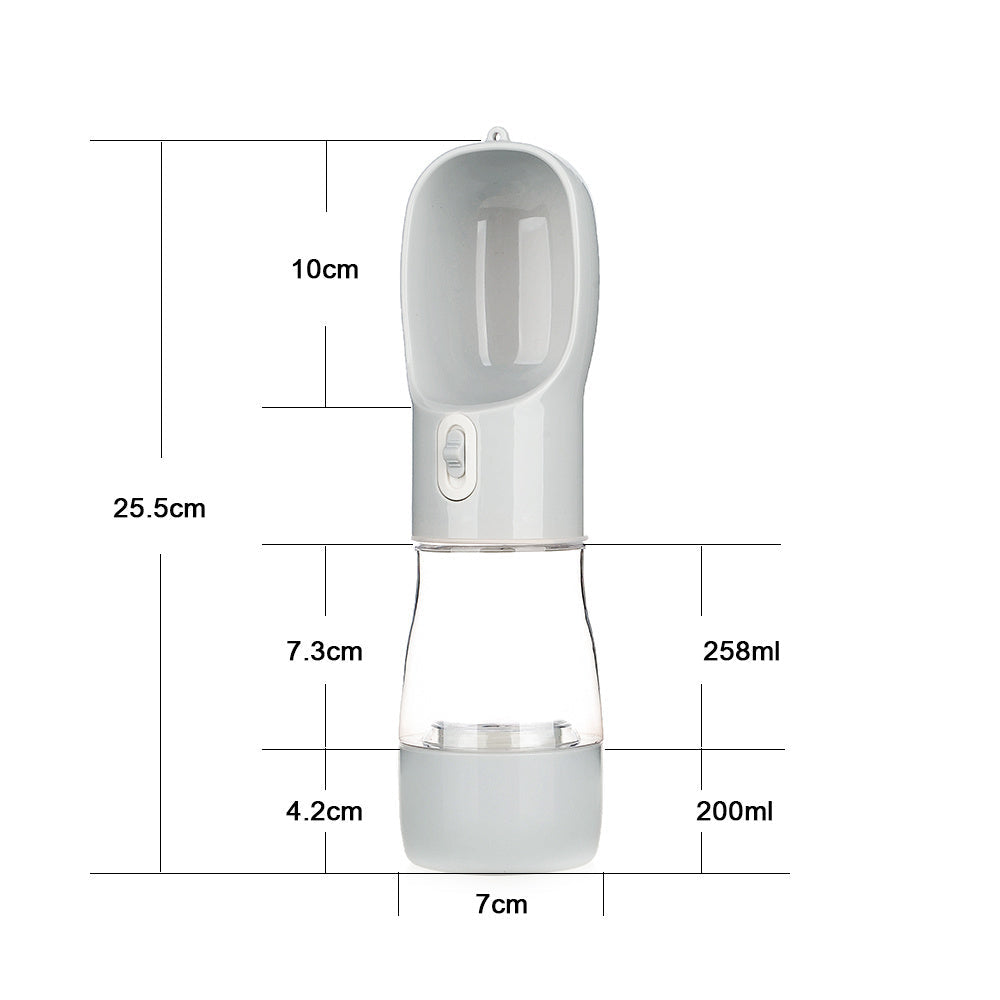 Gourde d’eau portable pour chien – Distributeur de voyage