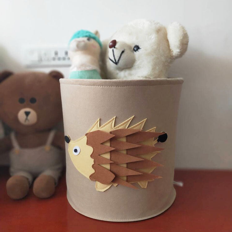 Panier de Rangement Cartoon en Feutrine – Pliable et Multifonction