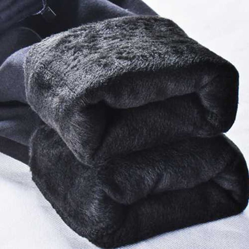 Legging de grossesse doublé polaire – Chaud et confortable pour l’hiver