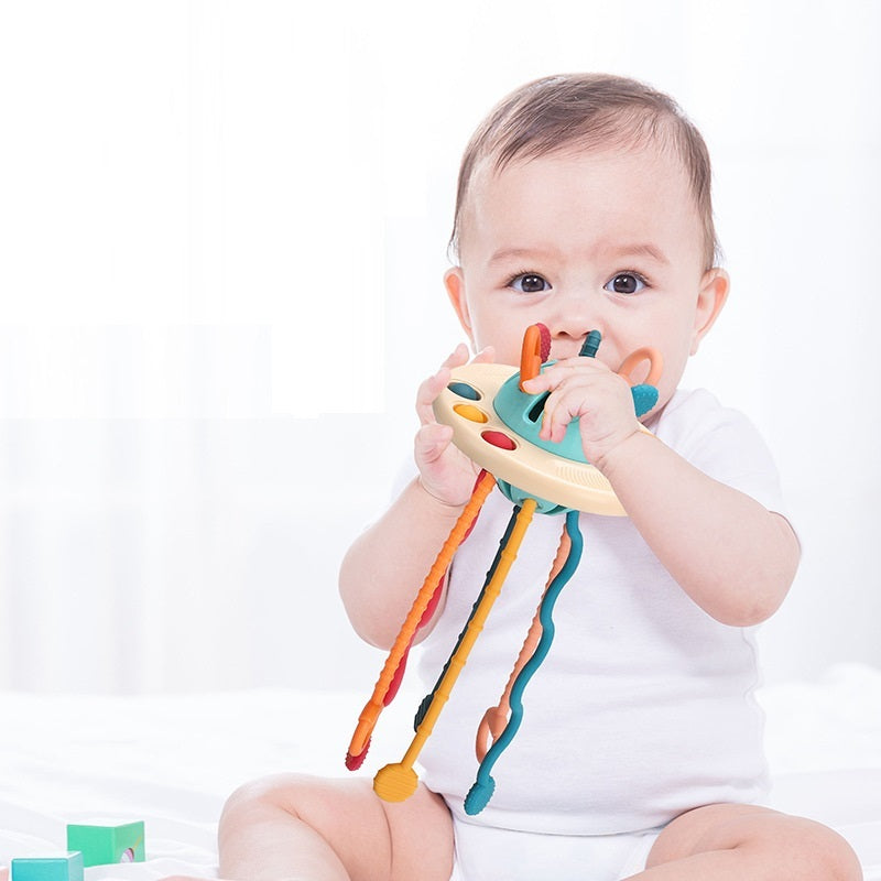 Jouet Sensoriel Silicone Doigts – Développement Éveil Bébé