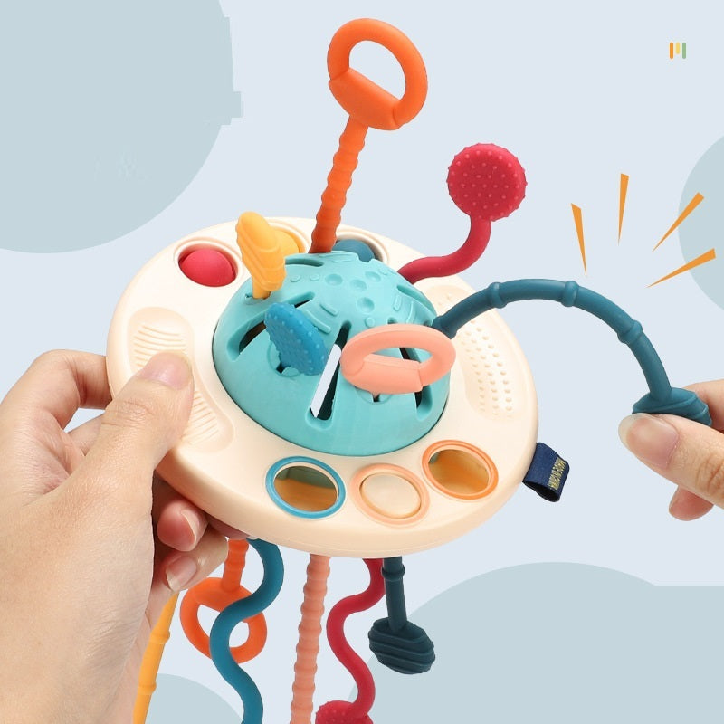 Jouet Sensoriel Silicone Doigts – Développement Éveil Bébé
