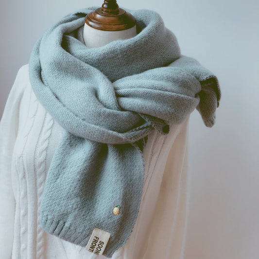 Foulard femme imitation cachemire – écharpe longue et douce pour l’hiver