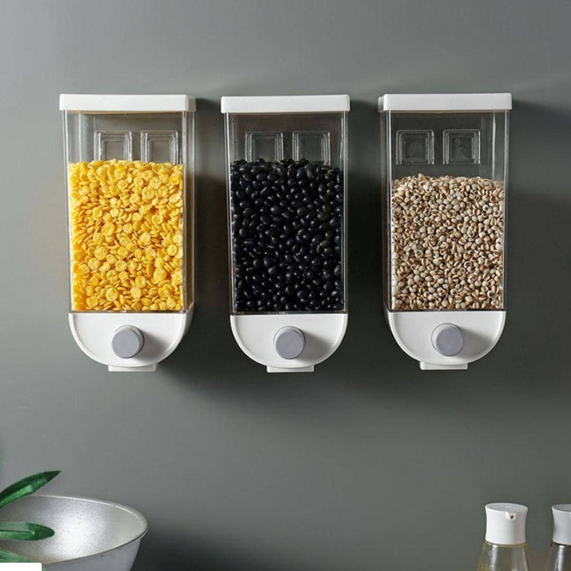 Distributeur Mural de Céréales – Rangement Hermétique et Pratique