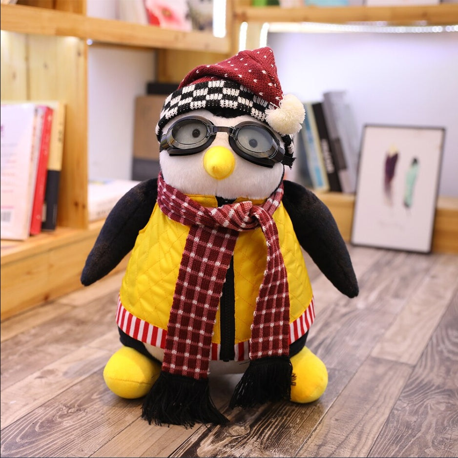 Peluche Pingouin Hugsy – Le Doudou de Joey pour Petits et Grands Fans