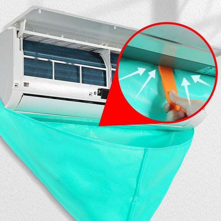 Housse Imperméable Climatiseur fixé avec spatule