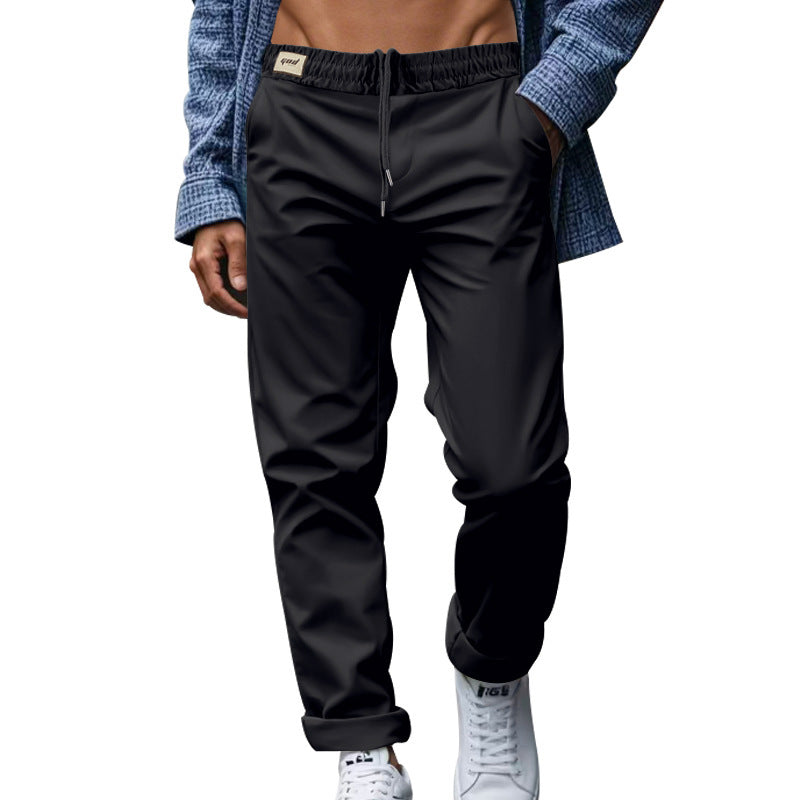 Pantalon homme décontracté à taille réglable – Tissu léger et séchage rapide