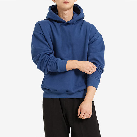 Sweat à capuche homme – Coton éponge épais et coupe décontractée
