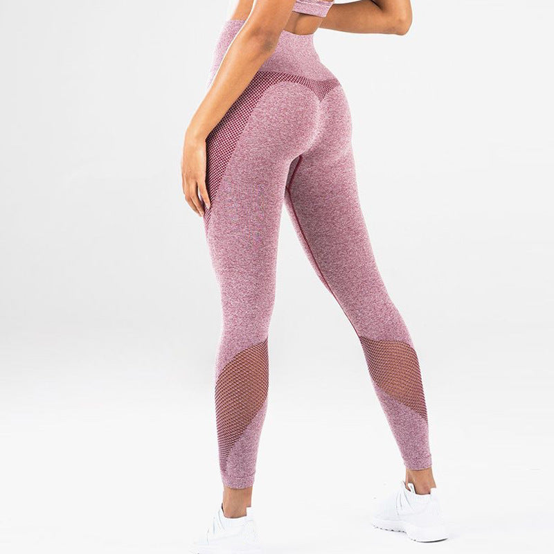 Legging de fitness femme – taille haute extensible, coupe ajustée (S–L)