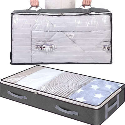 Housse de Rangement Souple – Pour Couettes & Vêtements Hors Saison