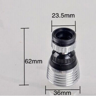 Embout Rotatif M22 – Jet Double & Anti-Éclaboussures