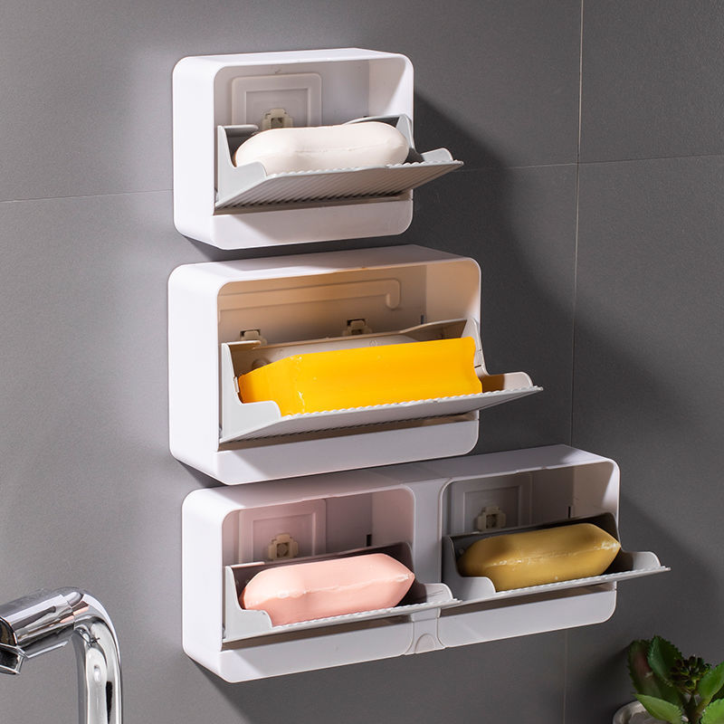 Rangement Mural de Salle de Bain – Boîte Cosmétique ou Étagère Murale