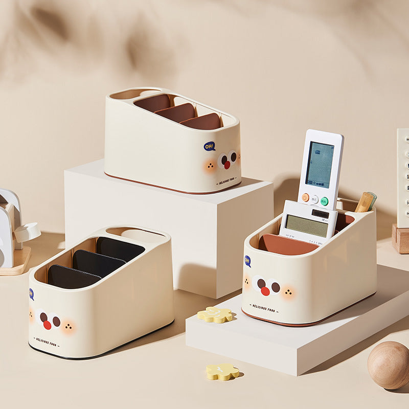 Boîte de rangement de bureau – design cartoon moderne