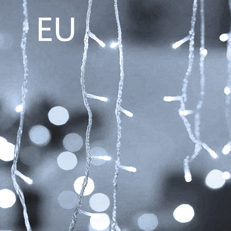 Guirlande LED Cascade 8 Modes – Rideau lumineux de Noël