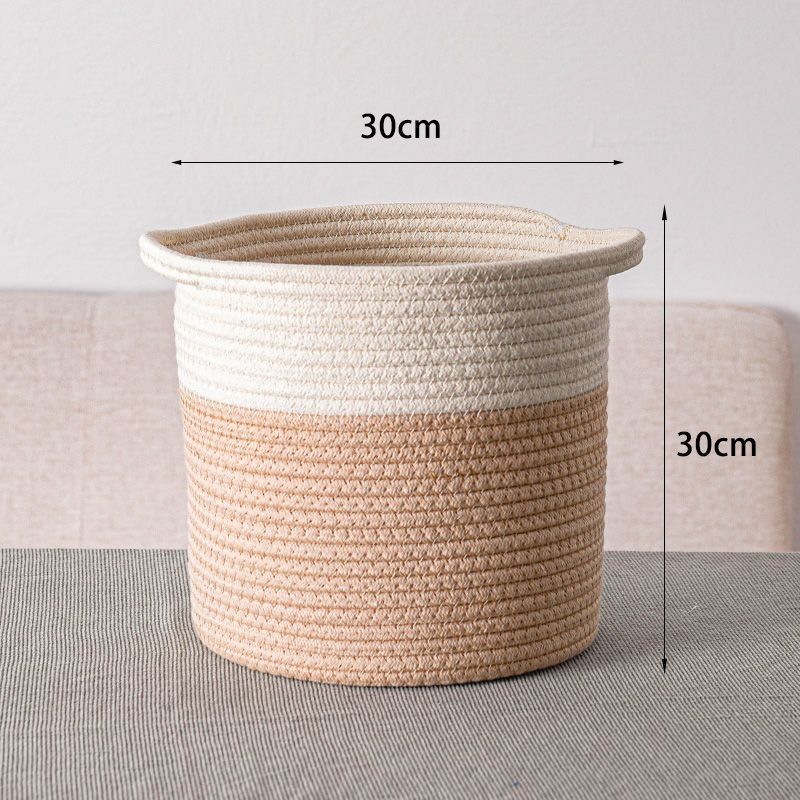 Panier de Rangement Tressé – Vêtements, Jouets, Câbles & Plus