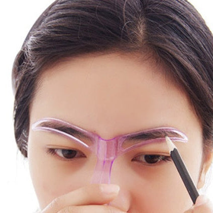 Pochoir Sourcils – Guide de Traçage Eyeliner & Makeup
