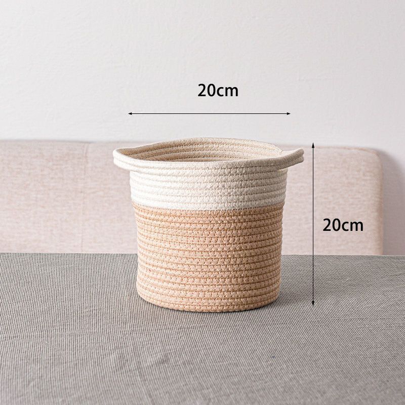 Panier de Rangement Tressé – Vêtements, Jouets, Câbles & Plus