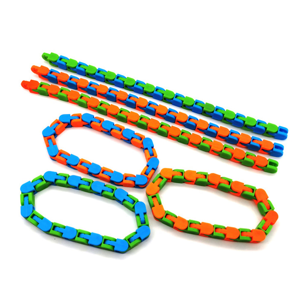 Chaîne Anti-Stress – Jouet Fidget Flexible et Discret