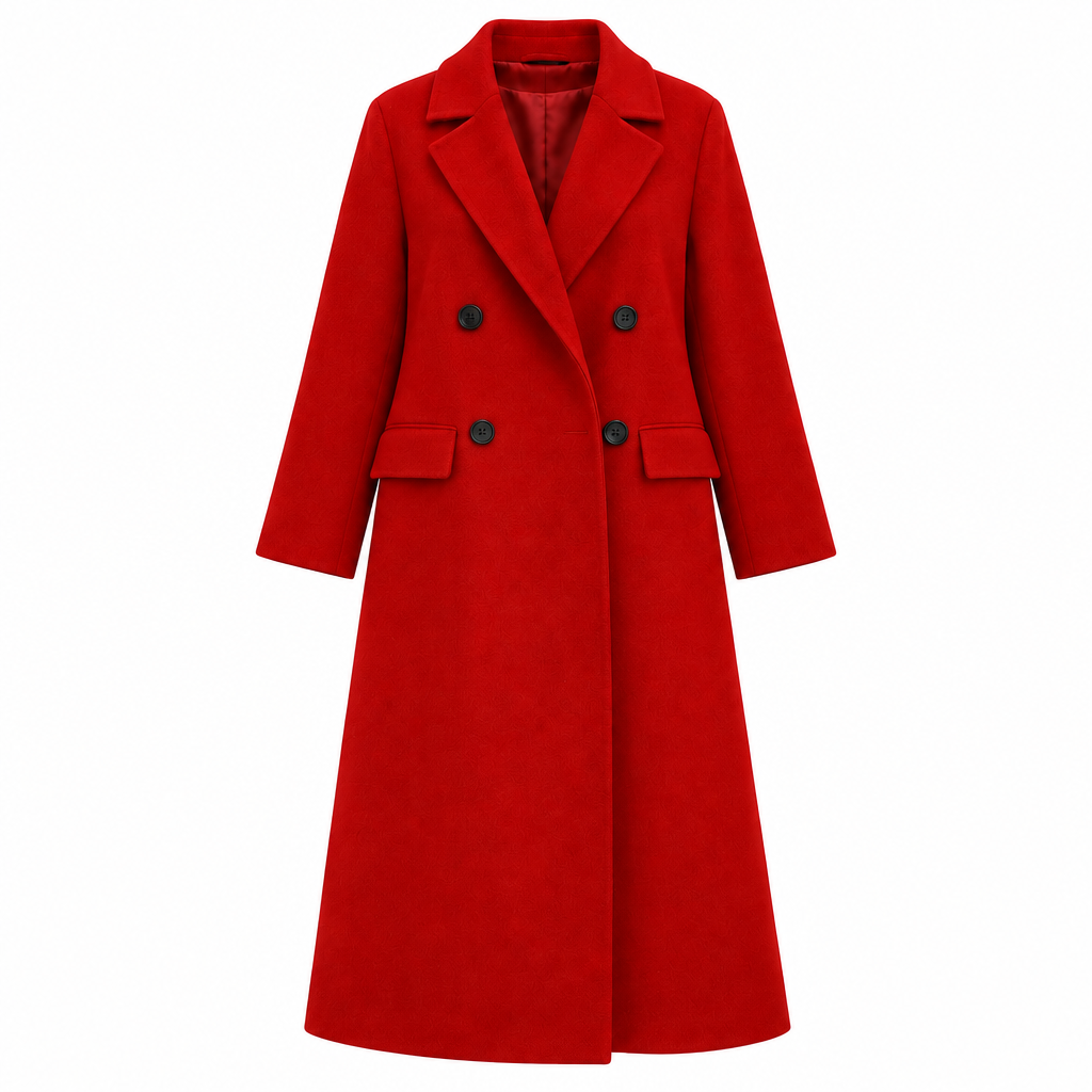 Le manteau long élégant
