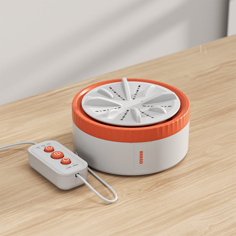 Mini Machine à Laver Portable – Turbine Ultrasonique USB