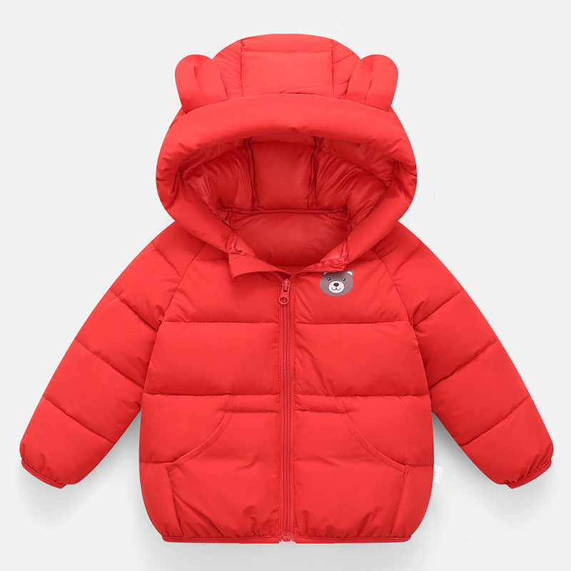 Doudoune légère enfant à capuche – printemps