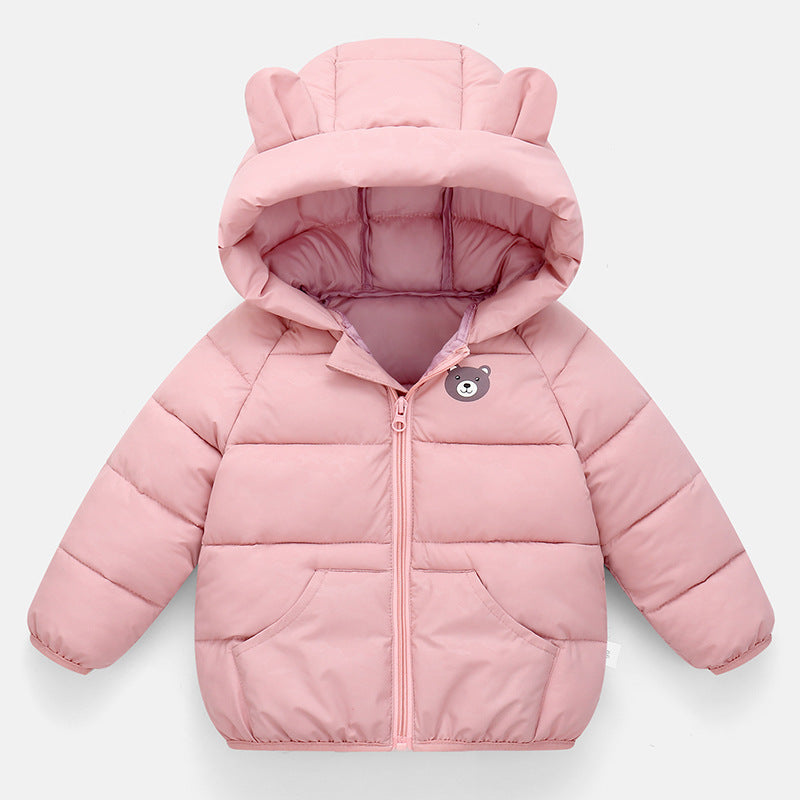 Doudoune légère enfant à capuche – printemps