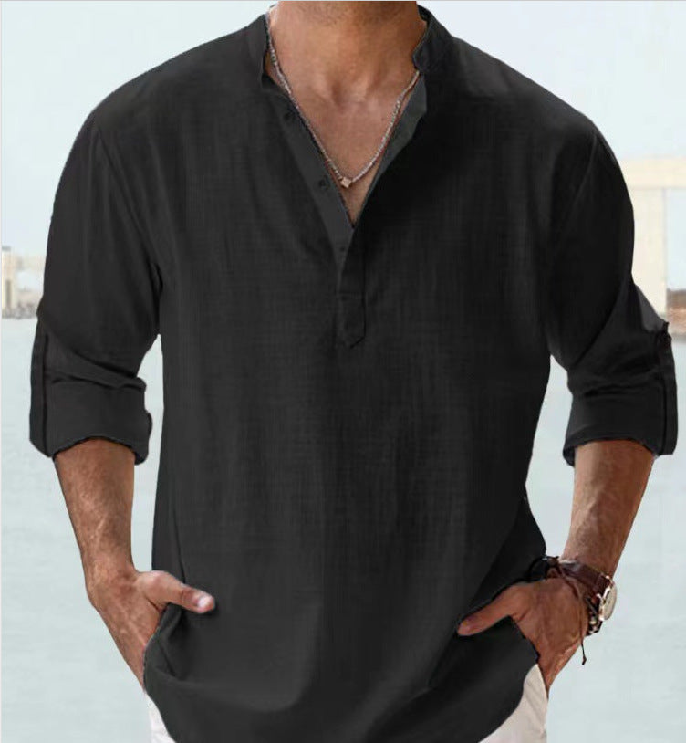 Chemise décontractée homme – Style ample et élégant au quotidien
