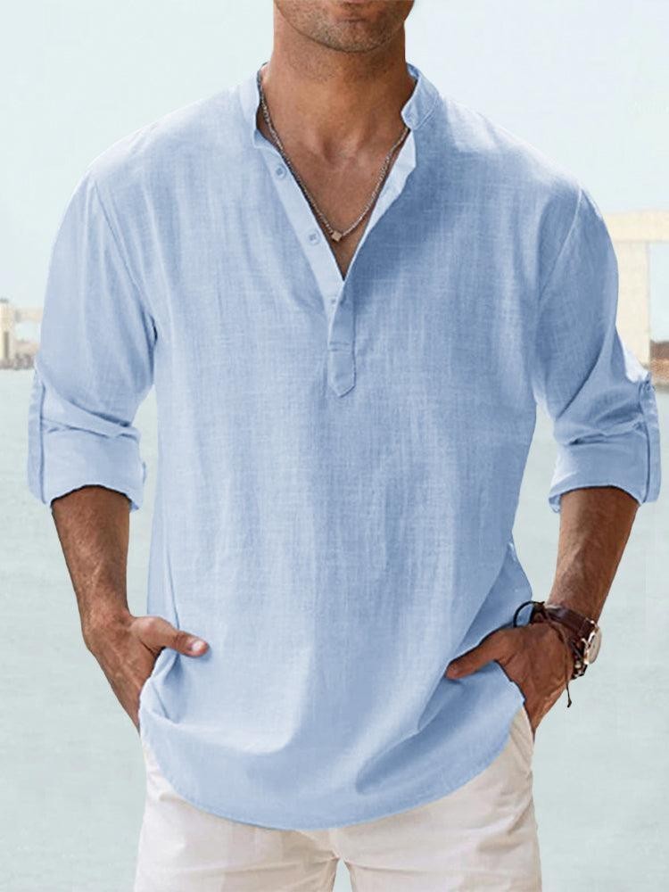 Chemise décontractée homme – Style ample et élégant au quotidien