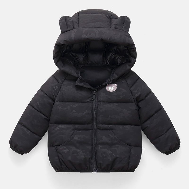 Doudoune légère enfant à capuche – printemps