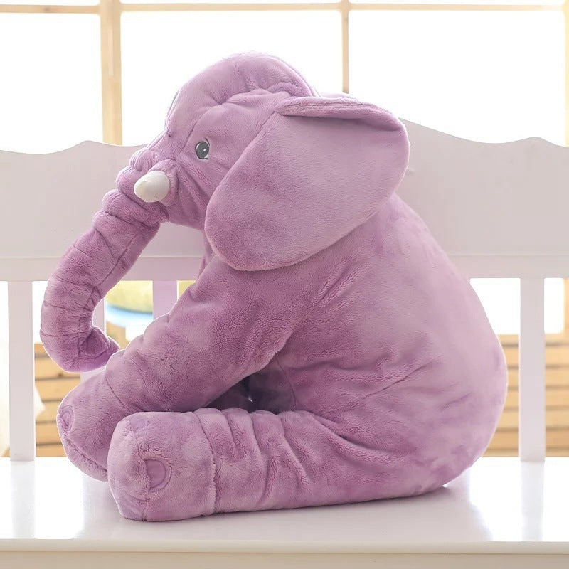 Housse Coussin Éléphant – Peluche Toute Douce pour Enfants & Bébé