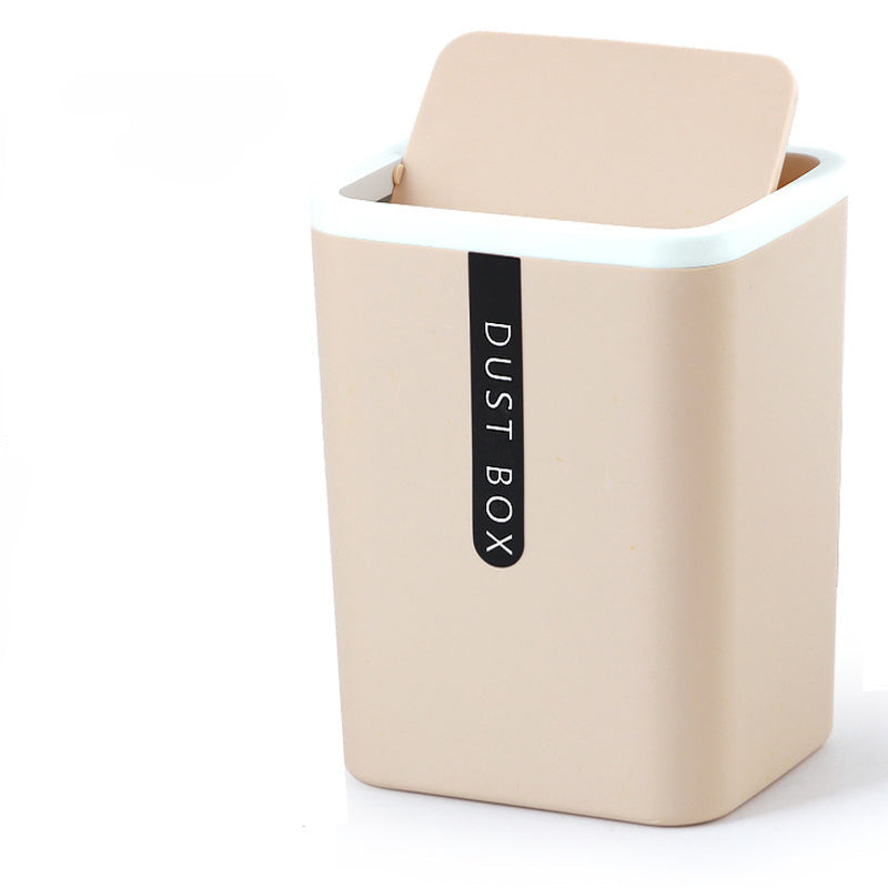 Mini poubelle à couvercle basculant – bureau ou chambre