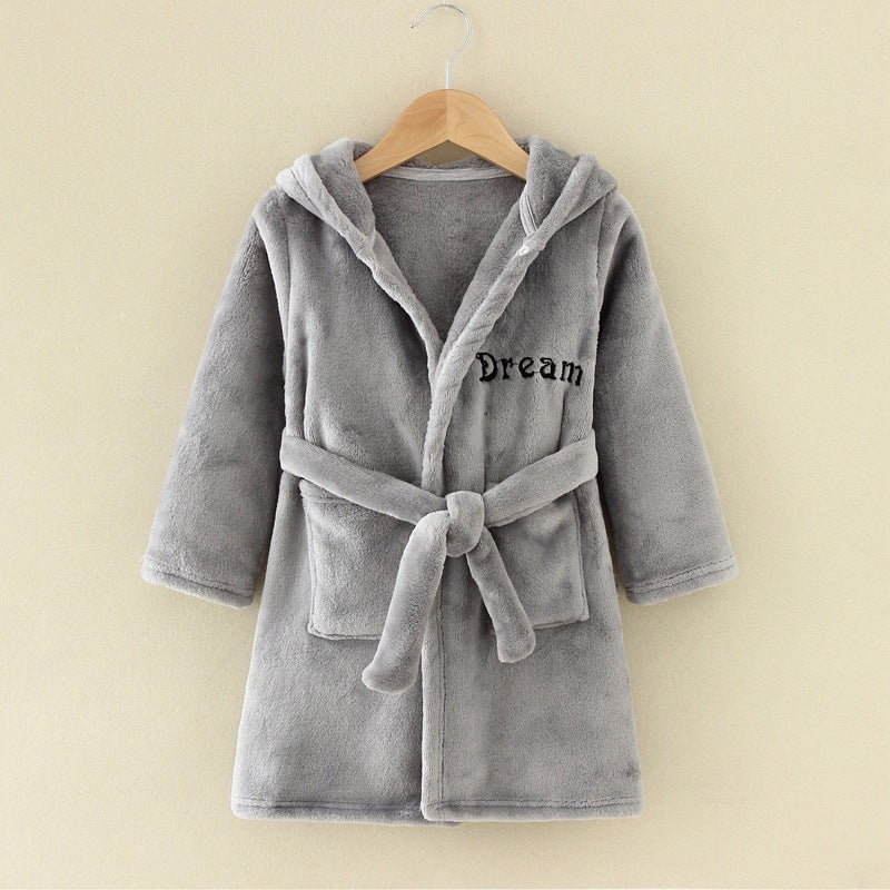 Peignoir enfant flanelle – dessin animé