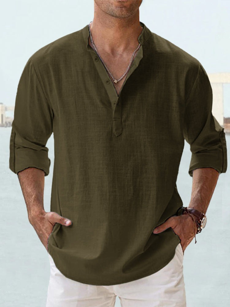 Chemise décontractée homme – Style ample et élégant au quotidien