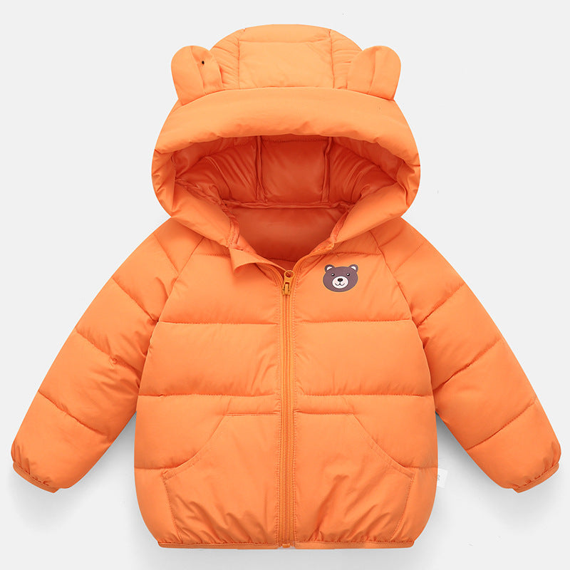 Doudoune légère enfant à capuche – printemps