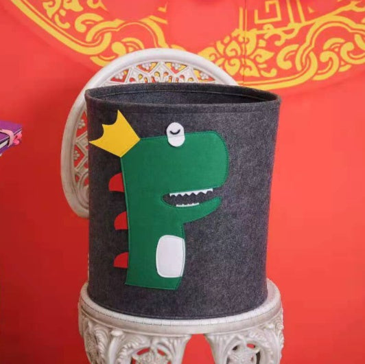 Panier de Rangement Cartoon en Feutrine – Pliable et Multifonction