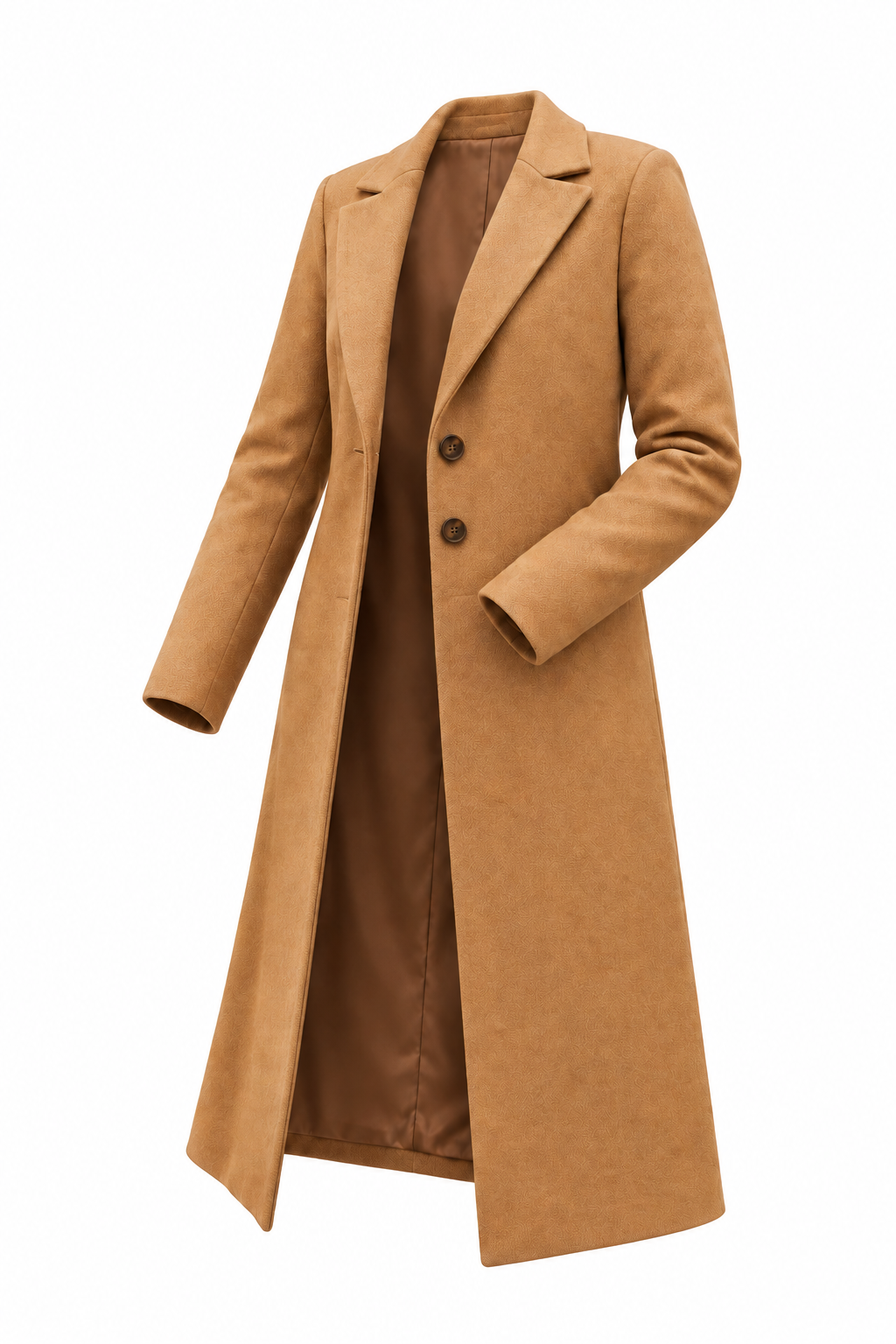 Le manteau coupe slim élégant