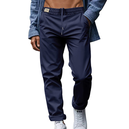 Pantalon homme décontracté à taille réglable – Tissu léger et séchage rapide
