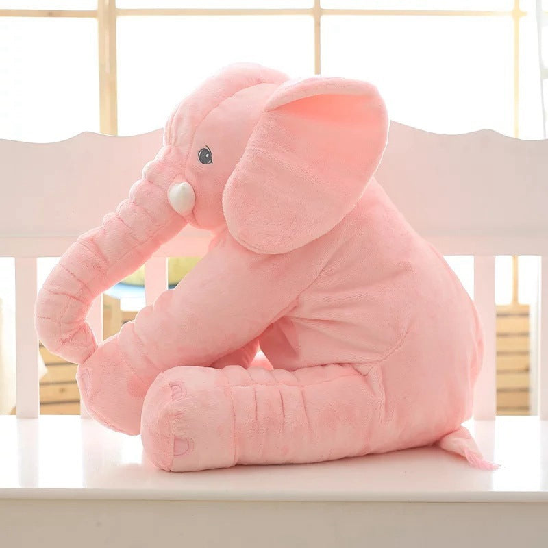 Housse Coussin Éléphant – Peluche Toute Douce pour Enfants & Bébé