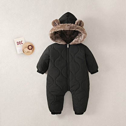 Combinaison Hiver Épaisse pour Bébé – Manteau Matelassé Chaud