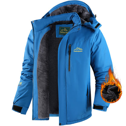 Veste Hiver Homme Imperméable Doublée Polaire