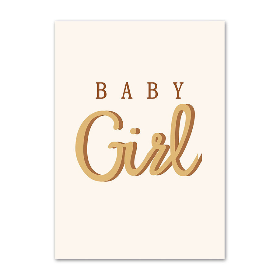 Poster Baby Girl