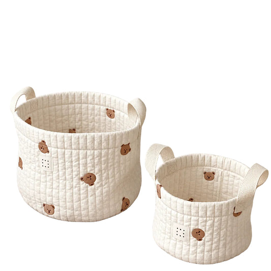 Le sac de rangement en coton doux
