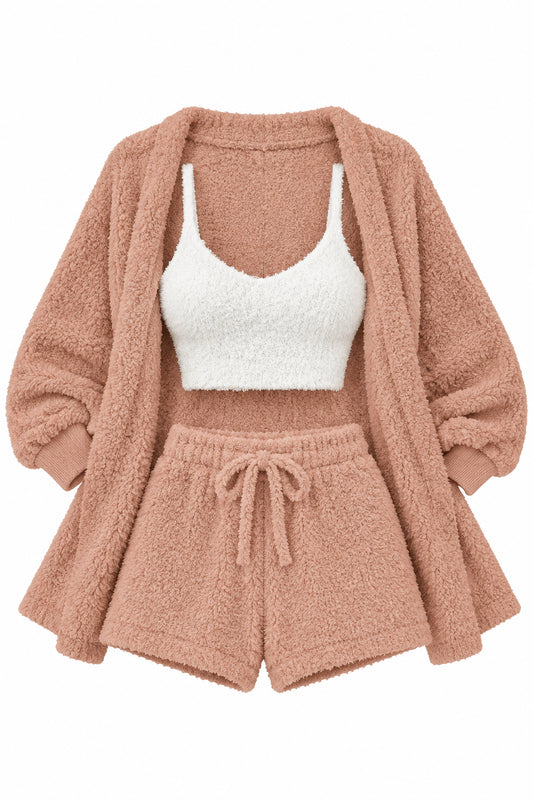 L'ensemble cocooning en velours