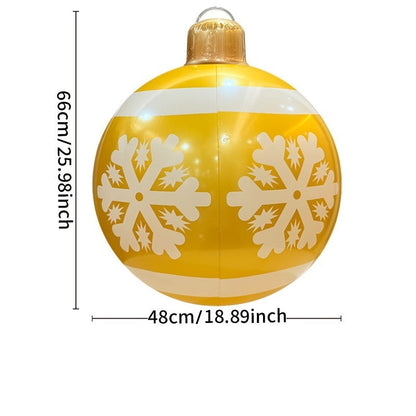 Inflatable Christmas Ball Outdoor Garden Christmas Decorations