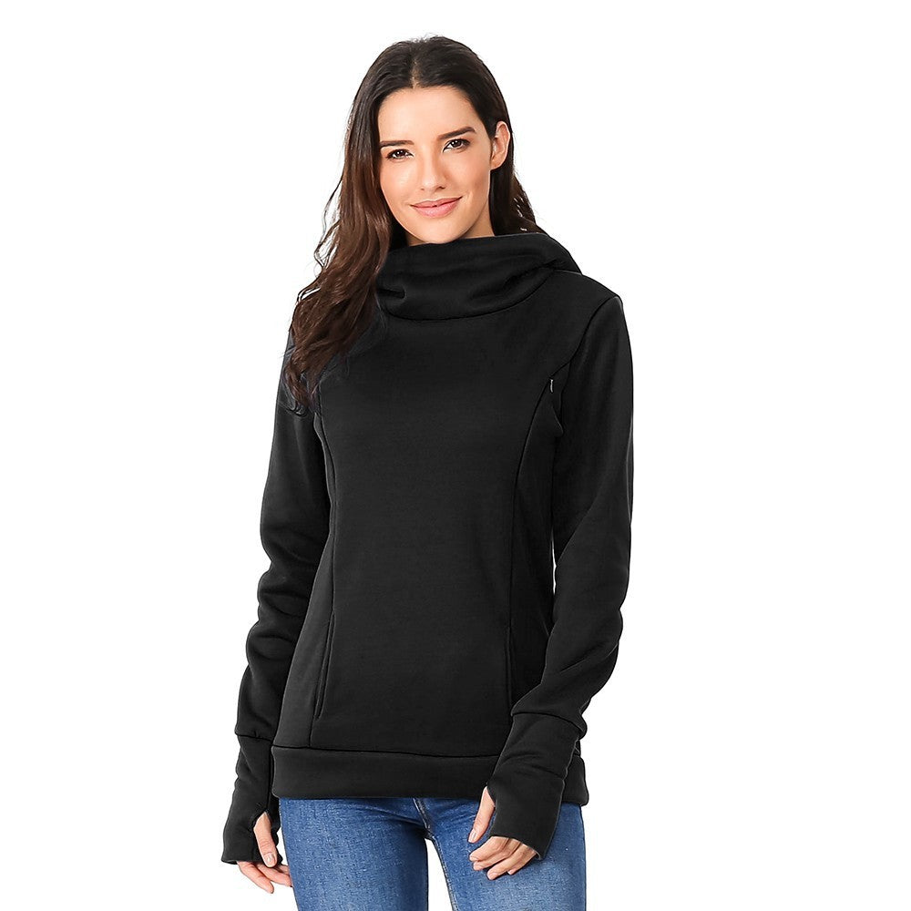 Sweat à Capuche Épais Grossesse – Confort Douillet et Style Assuré