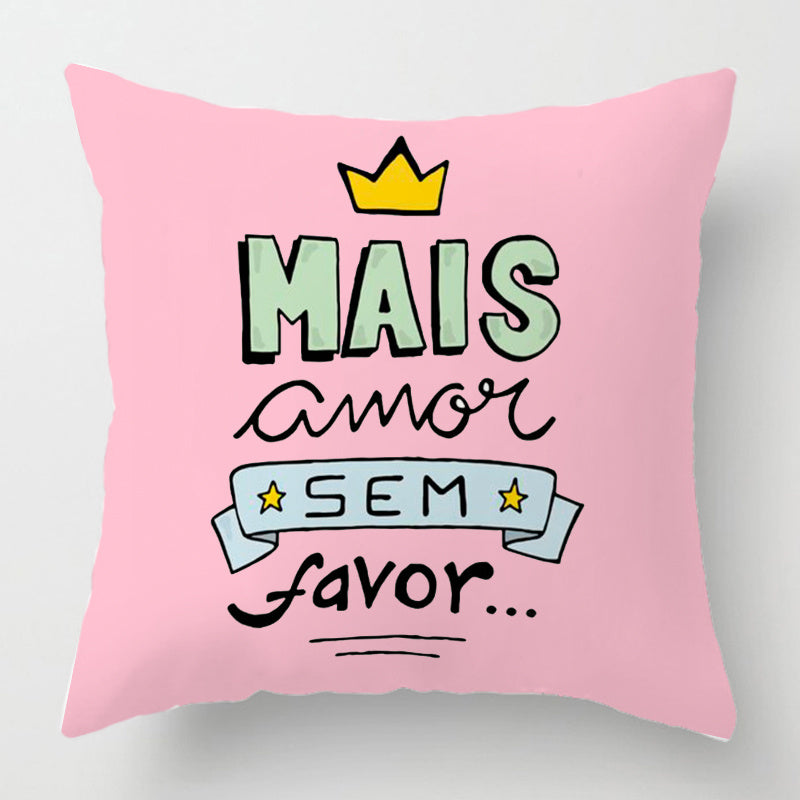 Taie de petit coussin fille